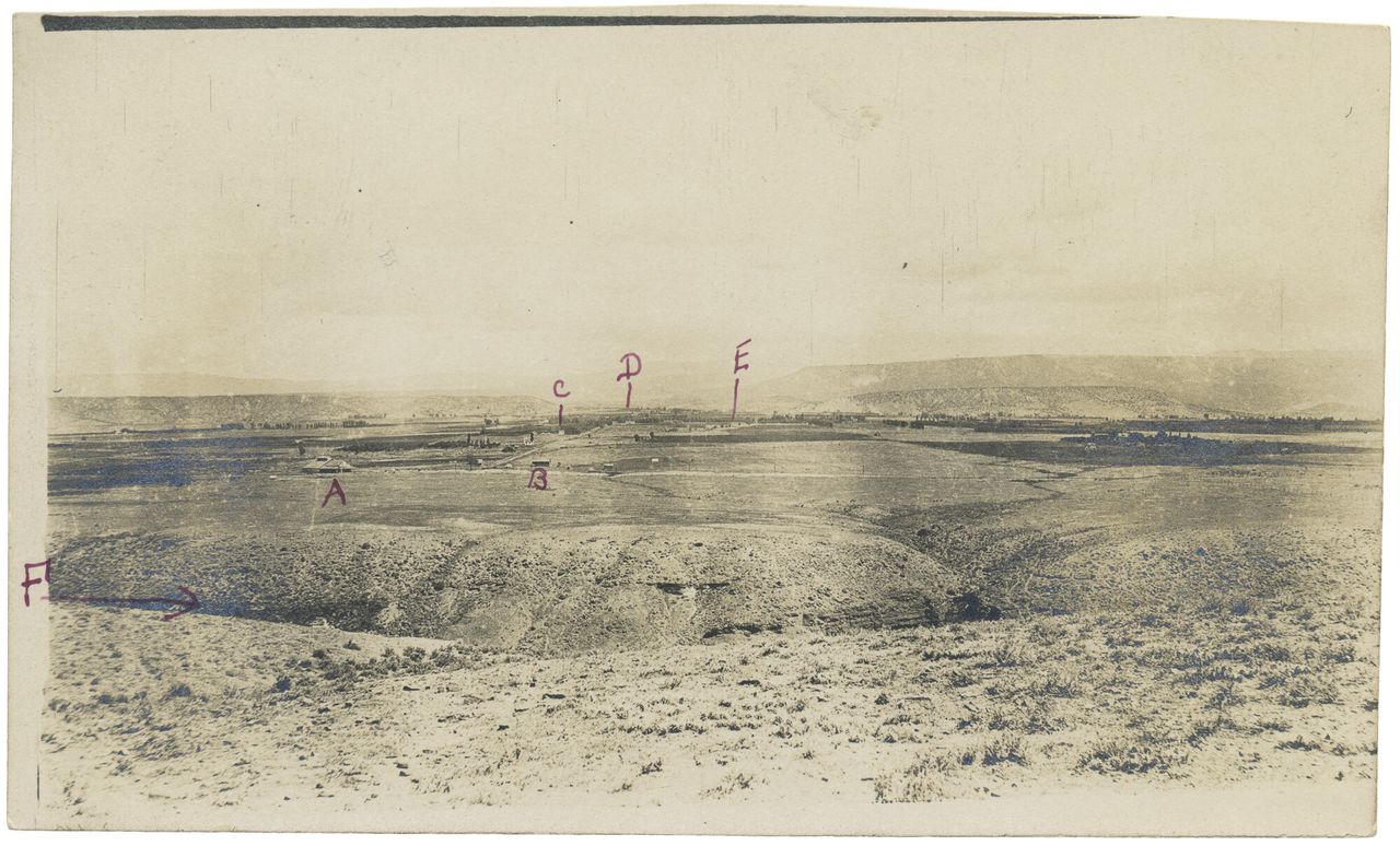 Early 1900s photograph of the North Fork by Thomas B. Jamison. (Courtesy the Hotchkiss-Crawford Historical Museum)