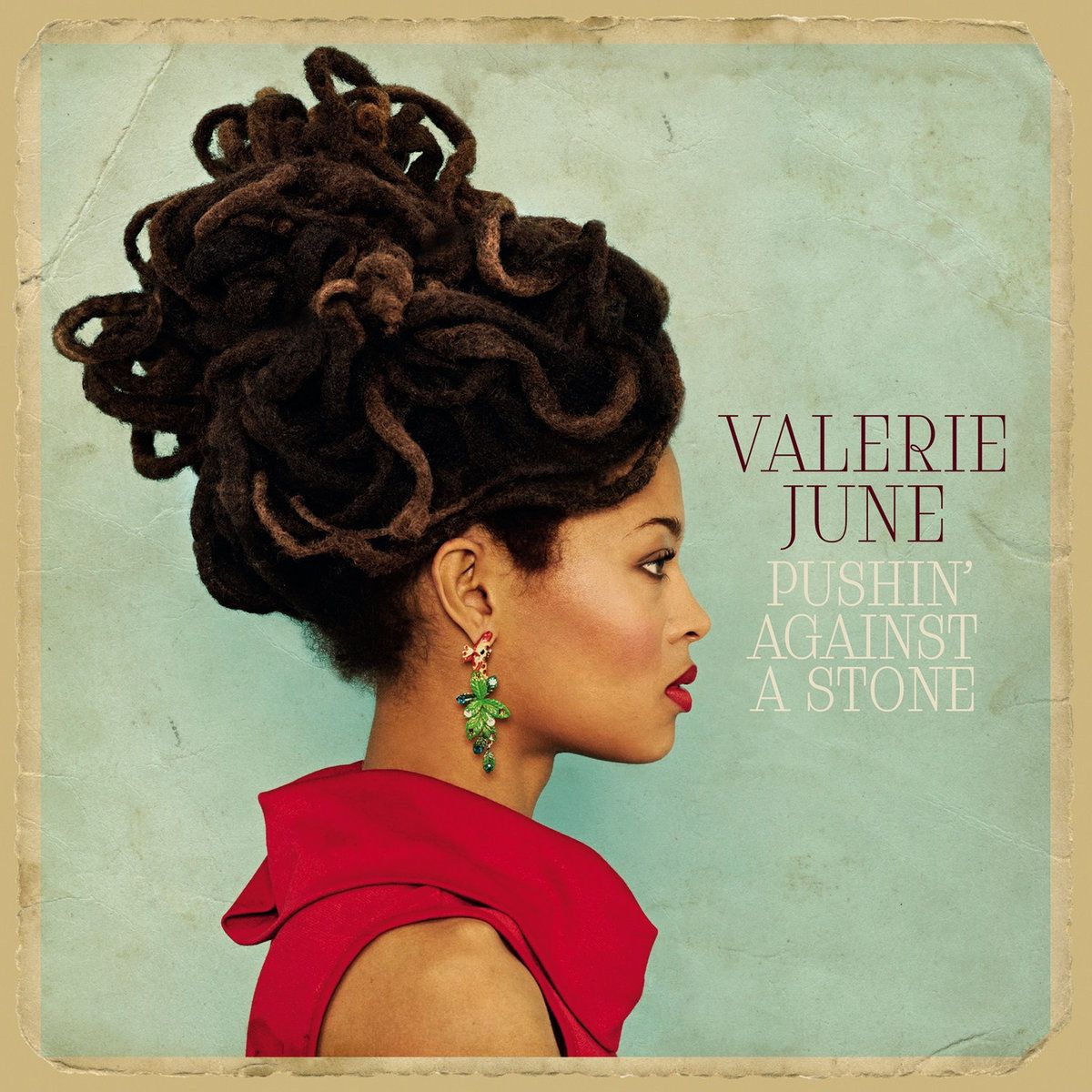 Cover of June’s Pushin’ Against A Stone (2013).