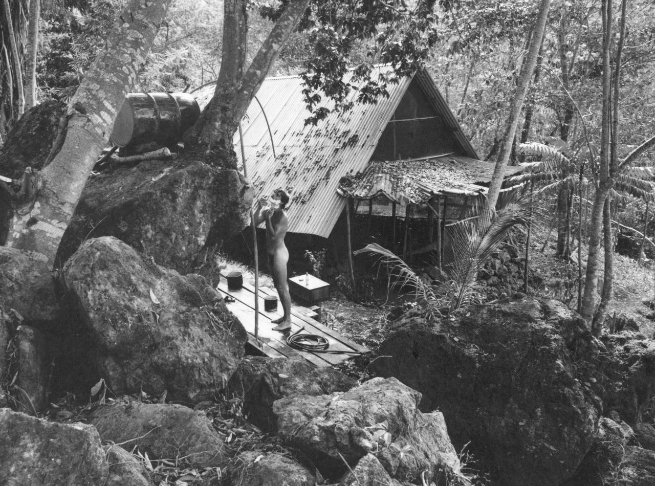 Images from Undesigning the Bath (reissued in 2024) by Koren. (Courtesy Blunk Books)