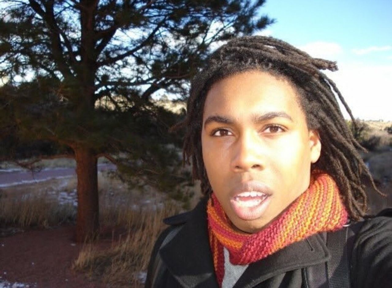 Jones in 2008 during his time as an M.F.A. student at Rutgers University. (Courtesy Saeed Jones)