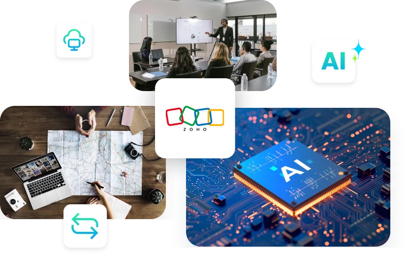 Unlocking AI-Powered CRM for Enterprises with Zoho — webinar