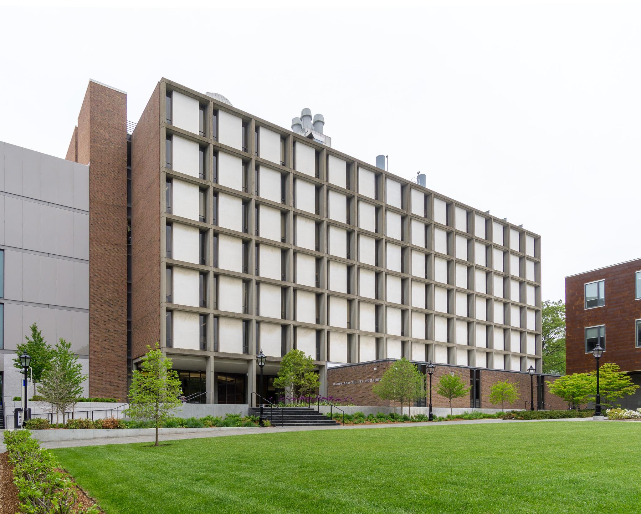 The Barus and Holley engineering and physics building at Brown University.