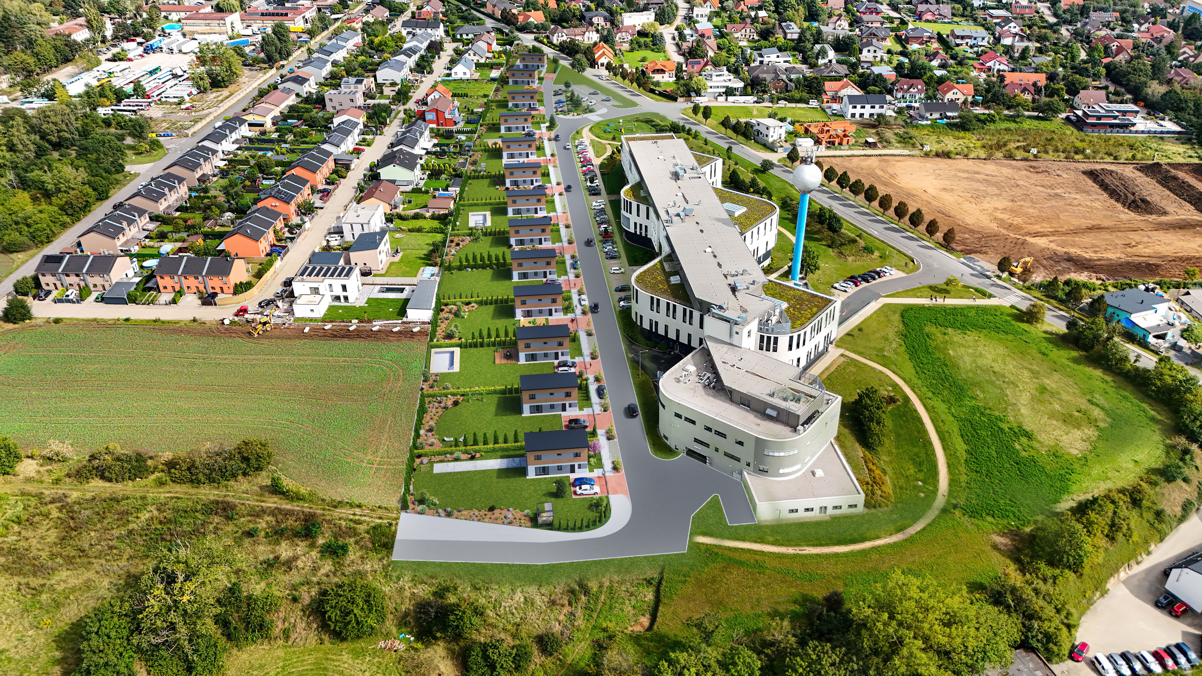 Vizualizace exteriéru – Klecany