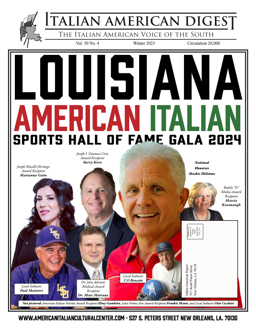 Italian American Digest Issue Sports Hall of Fame Gala 2024