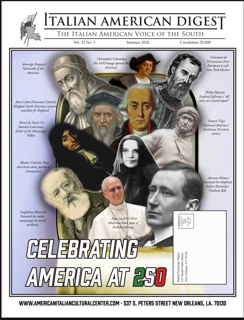 Italian American Digest Issue Celebrating America at 250 