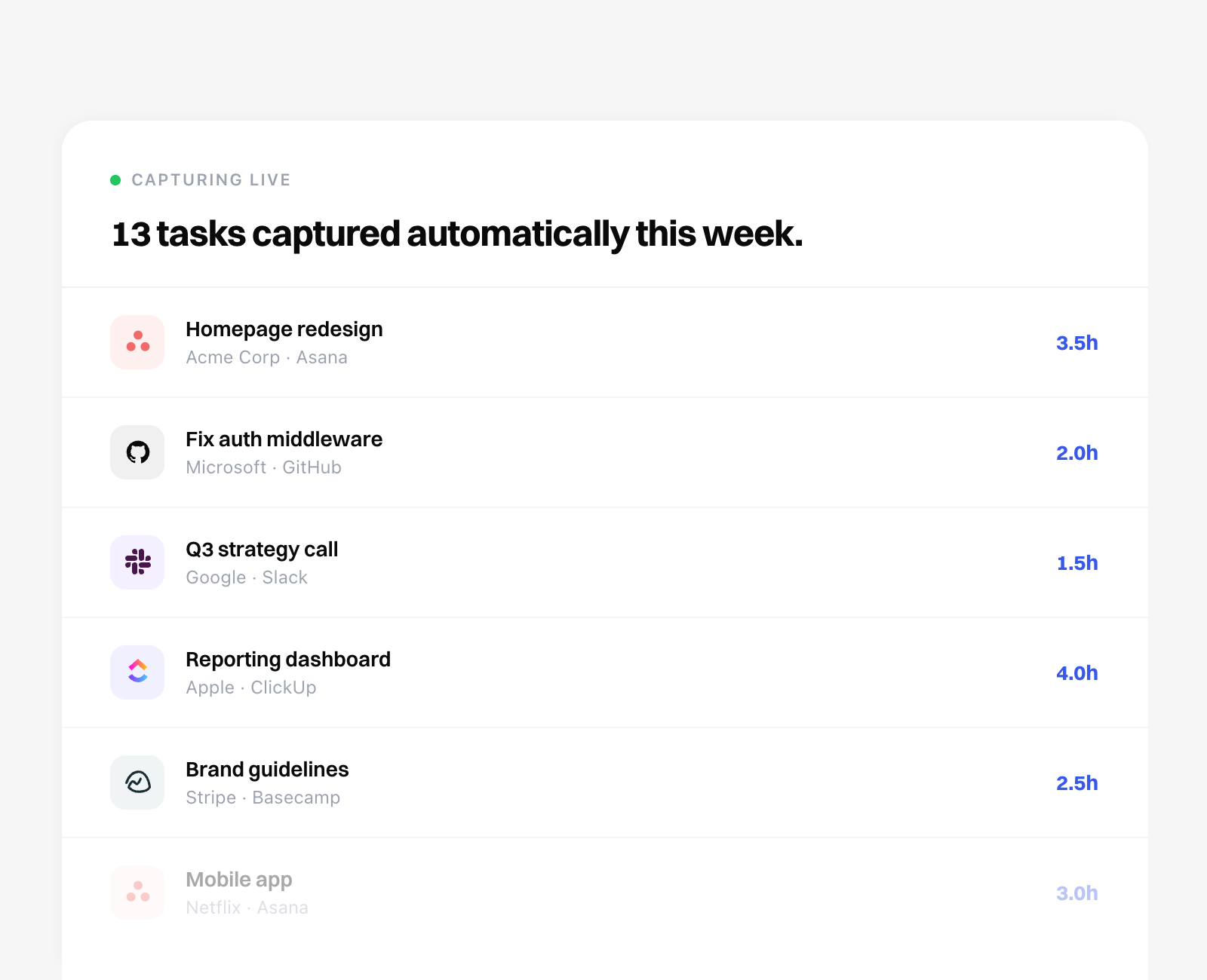 Rinkta overview