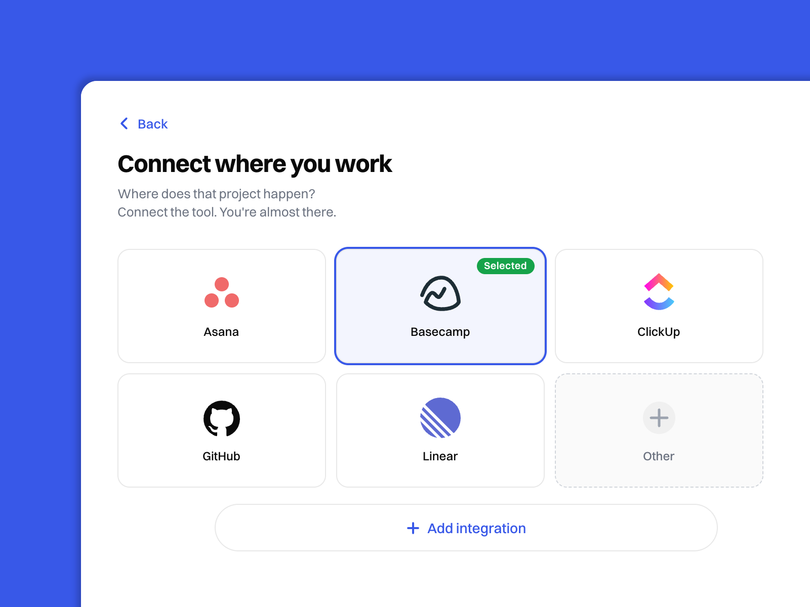 Rinkta integrations