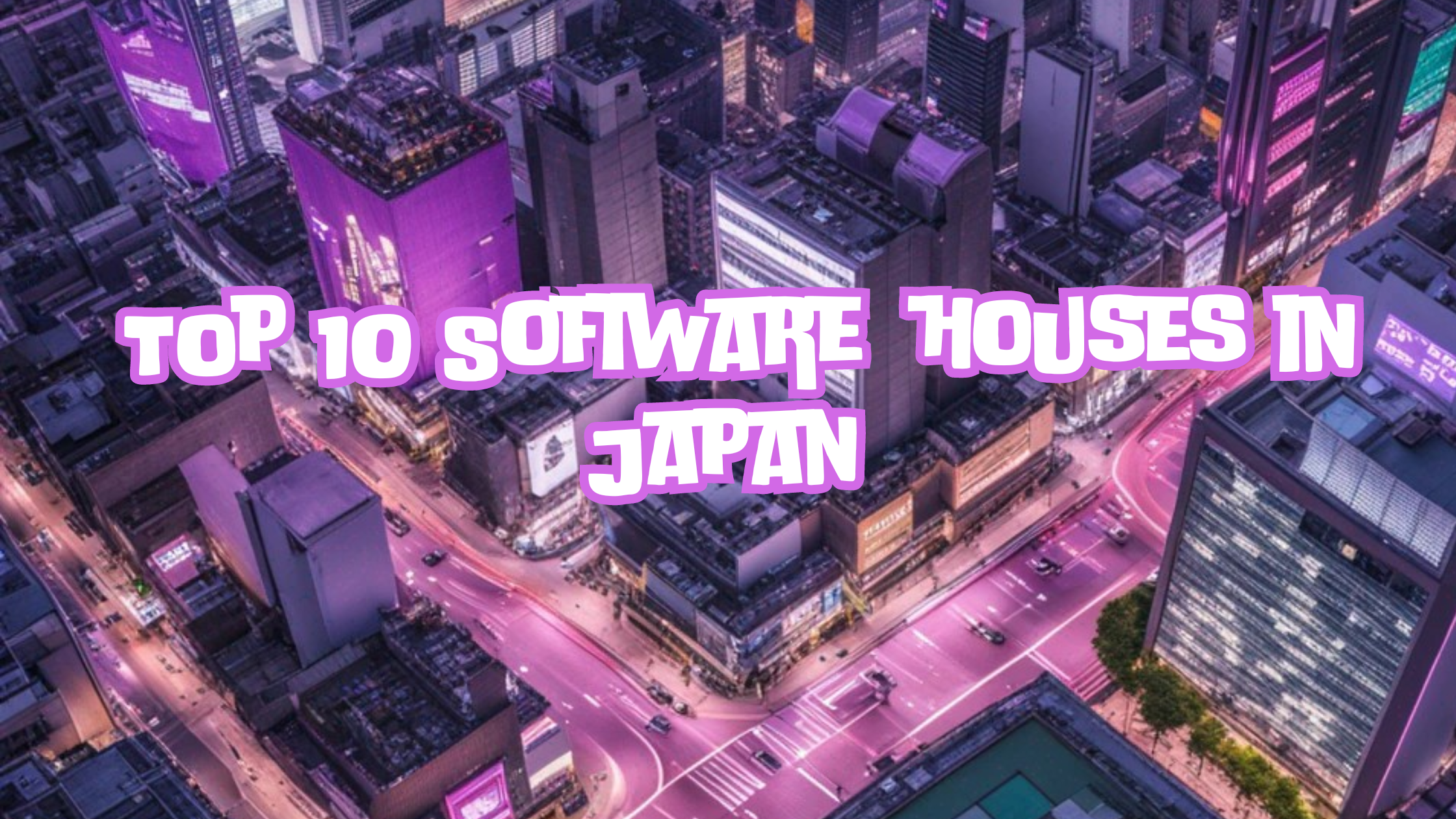 Top 10 Software Houses in Japan