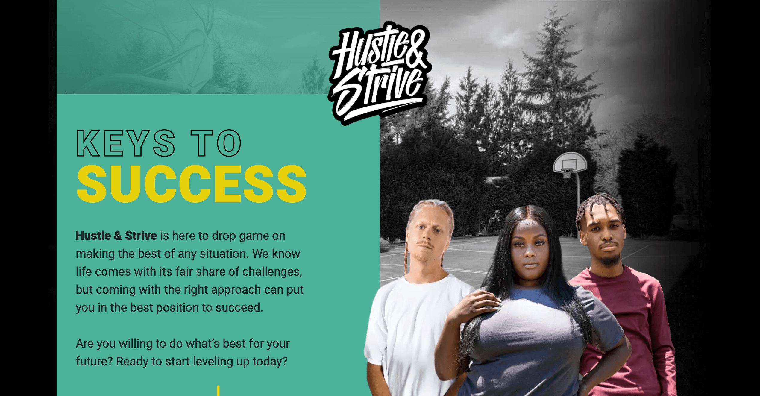 Hustle & Strive Landing Site