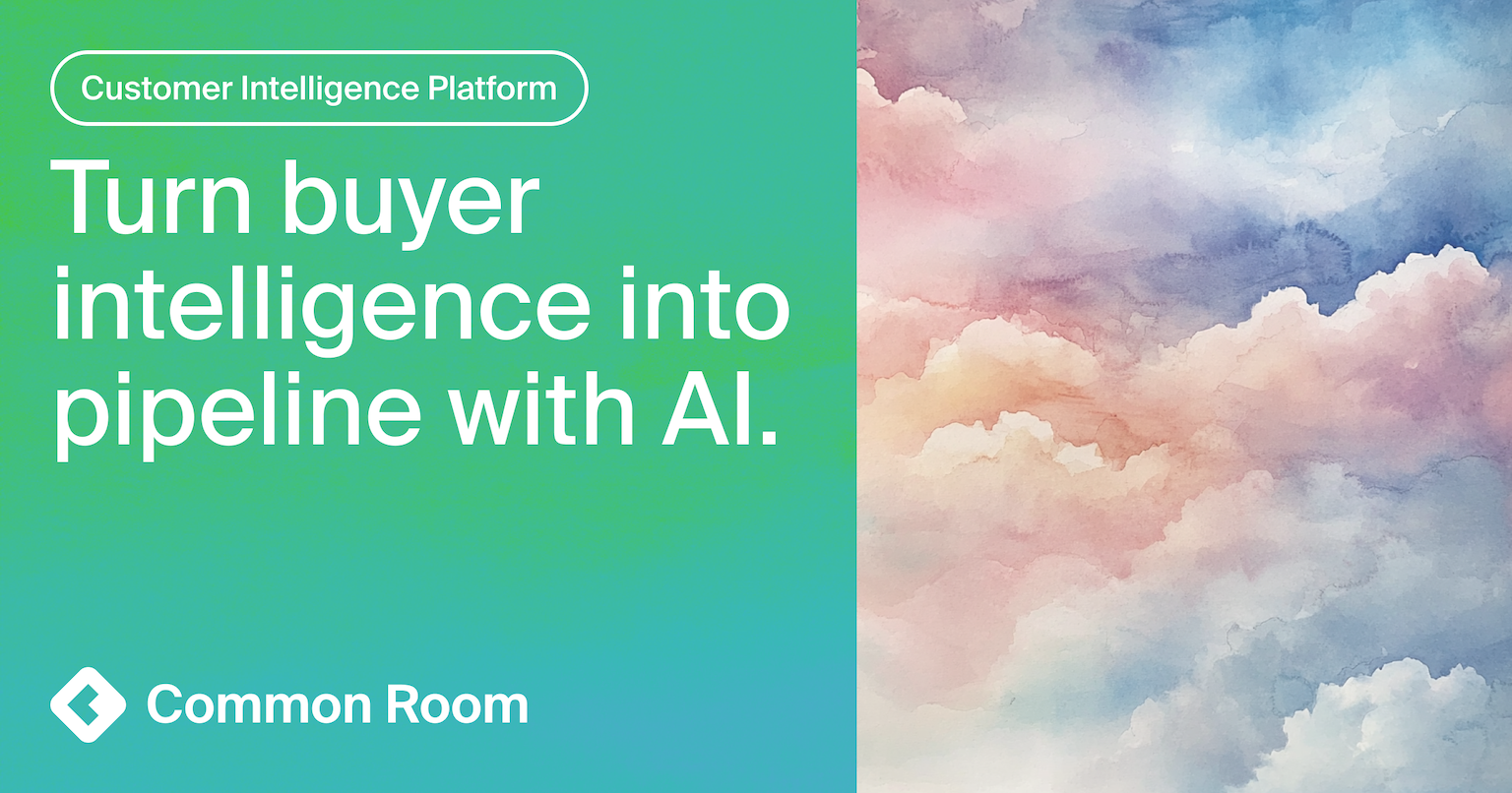 Common Room AI GTM platform interface