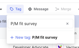 Add a tag to selected members