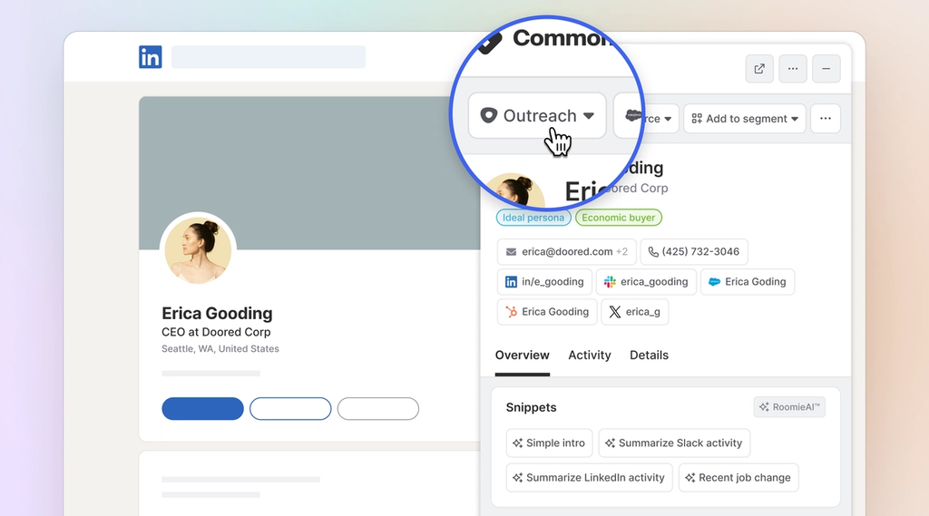Image of Outreach option
