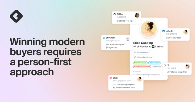 Winning modern buyers requires a person-first approach