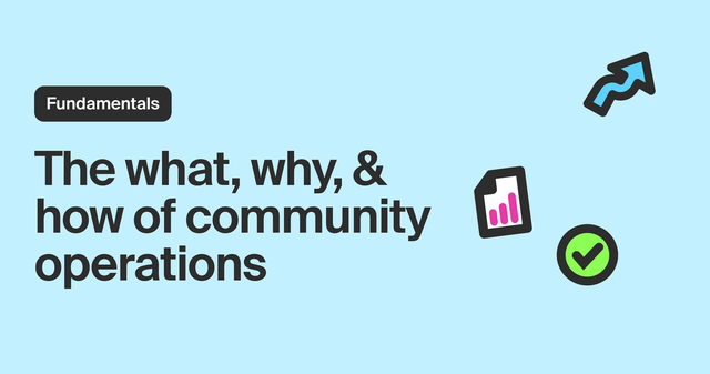 A guide to community operations
