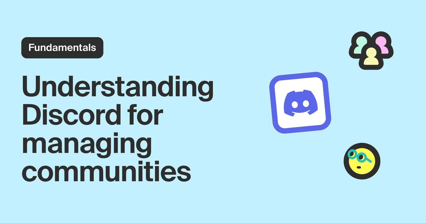 Using Discord for community management