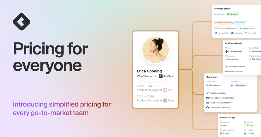 Blog title card with title: "Pricing for everyone: introducing simplified pricing for every go-to-market team"
