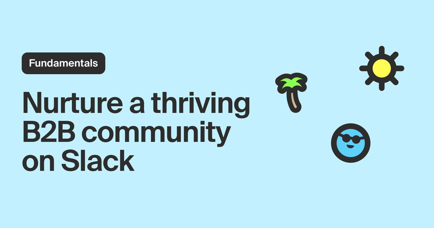 Understanding Slack community management