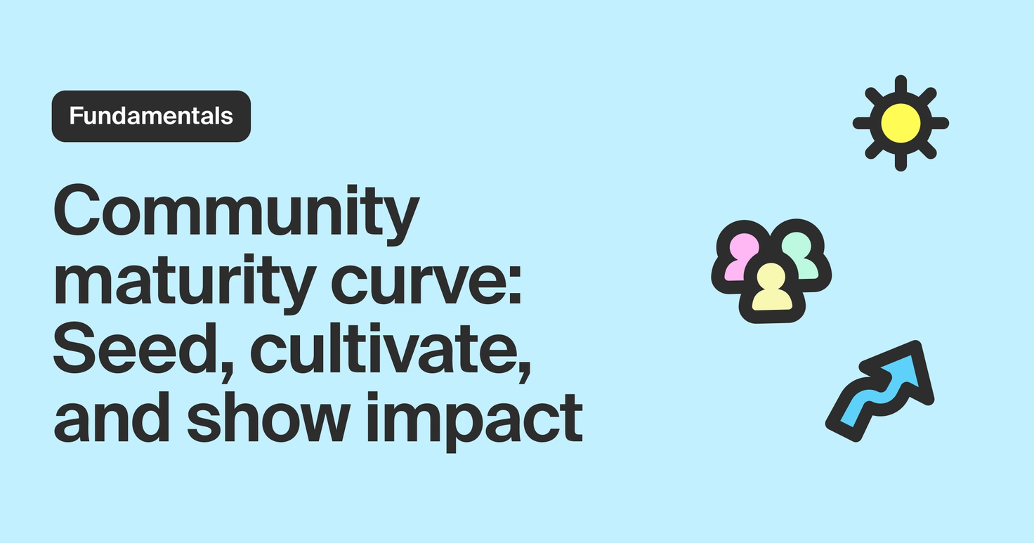 Phases of community growth
