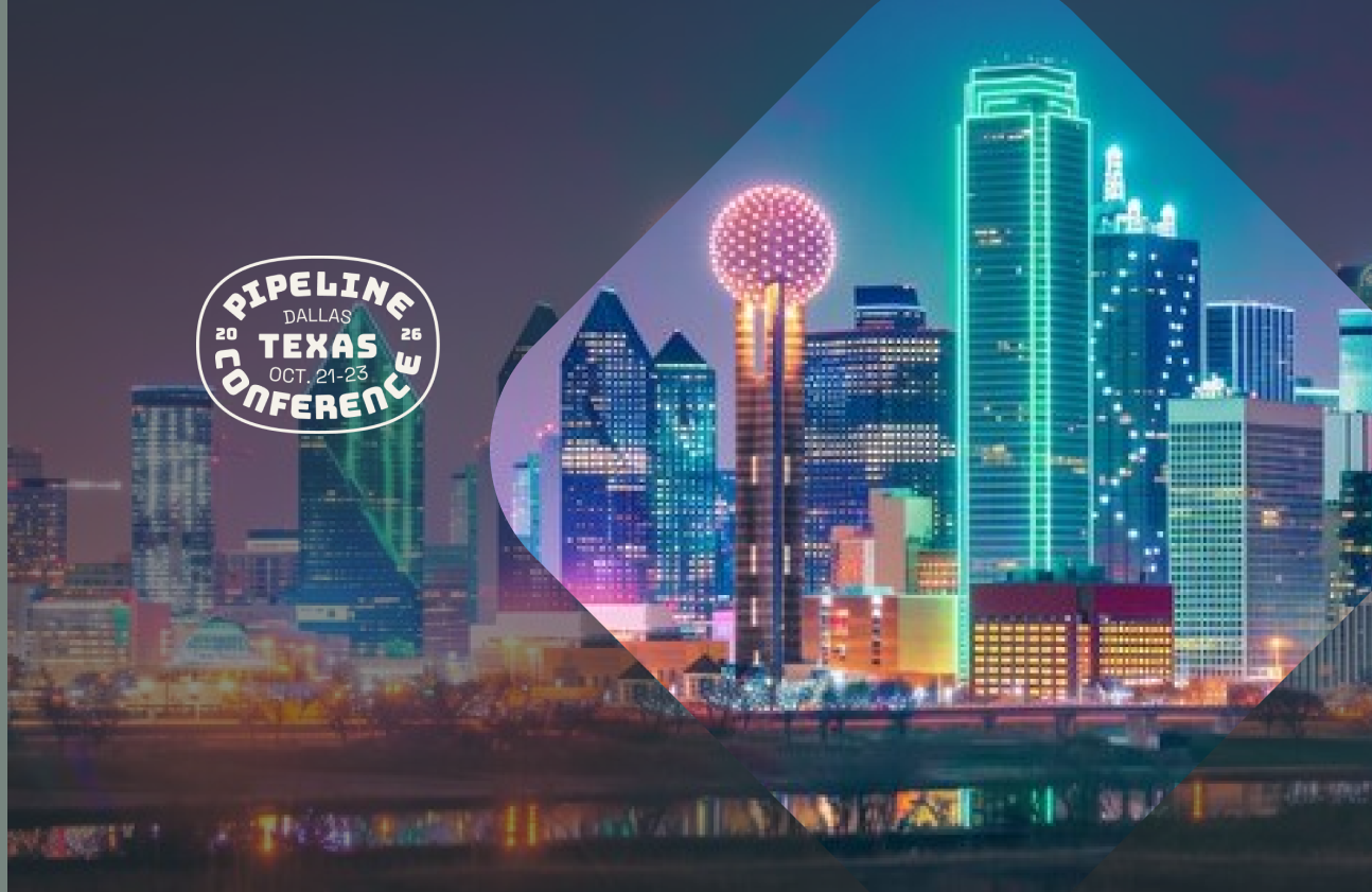 Meet us at Pipeline Conference