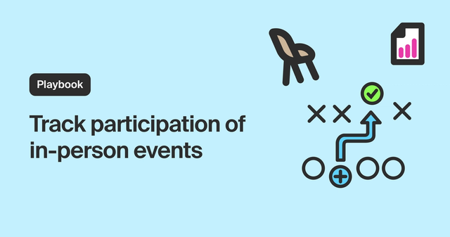 Track participation of in-person events