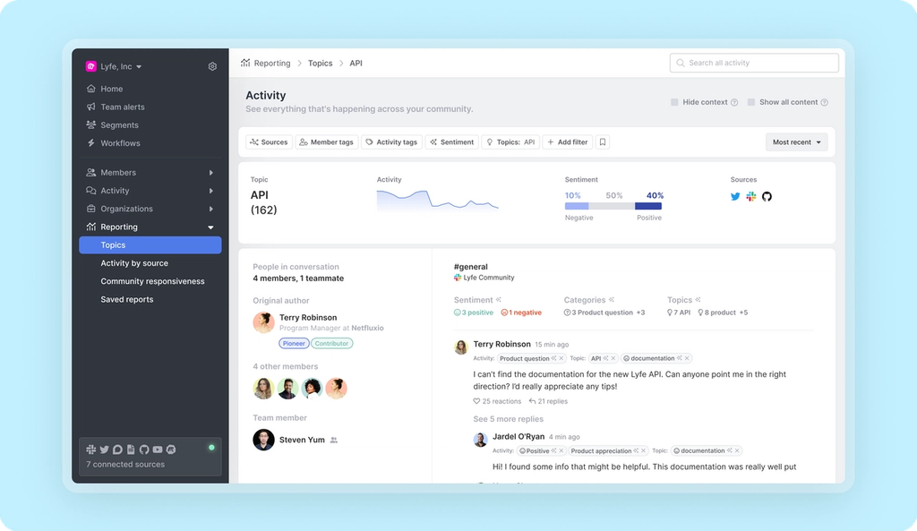 Common Room topic explorer