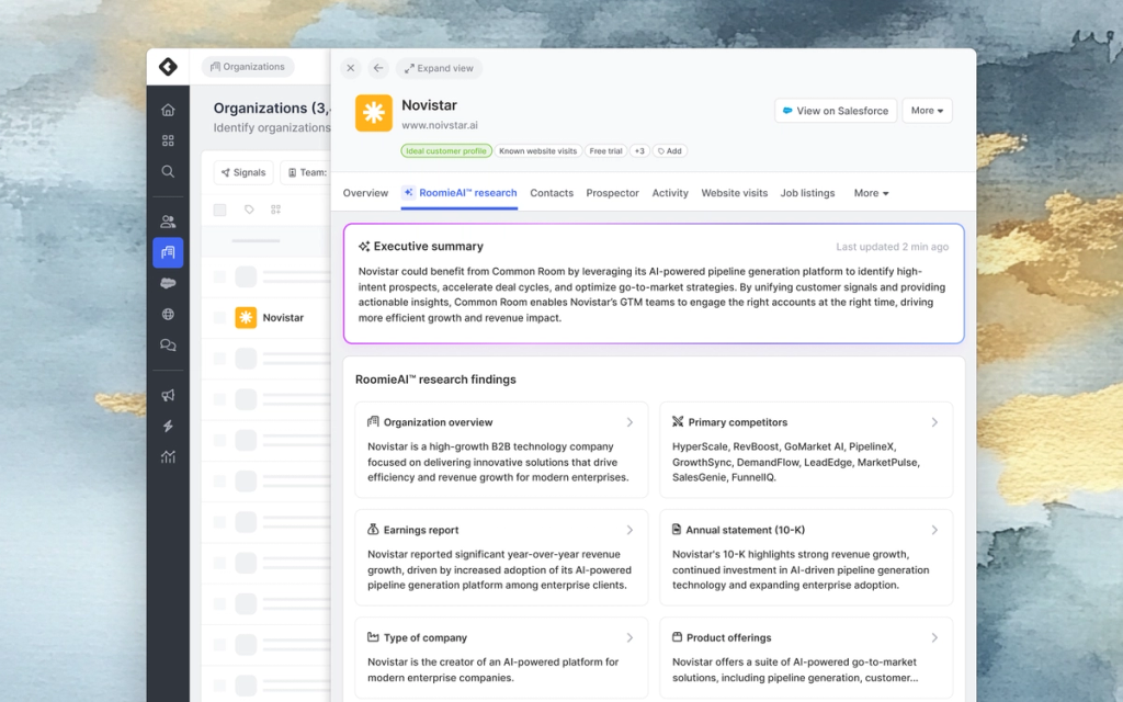 Image of RoomieAI research summaries