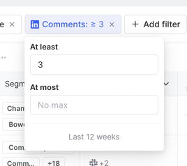 Add criteria for source-specific filters