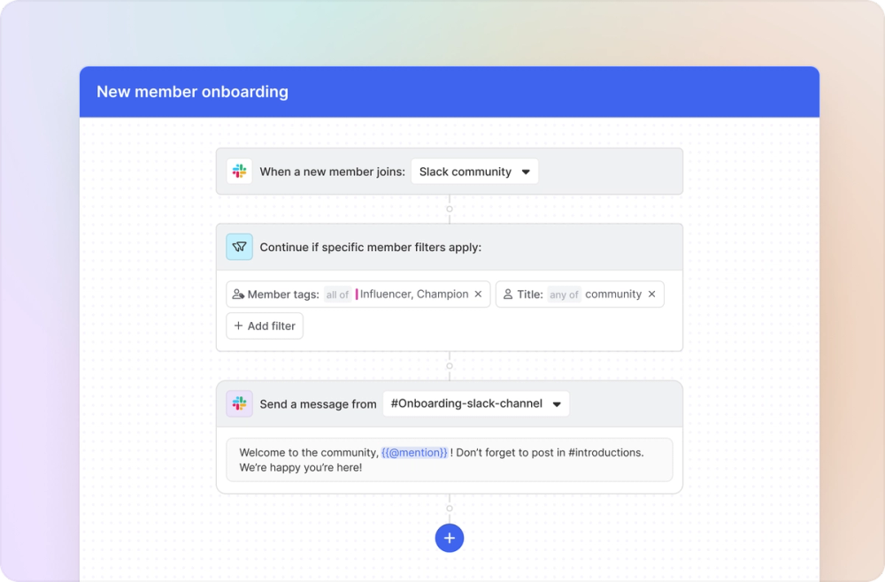 Image of community workflow
