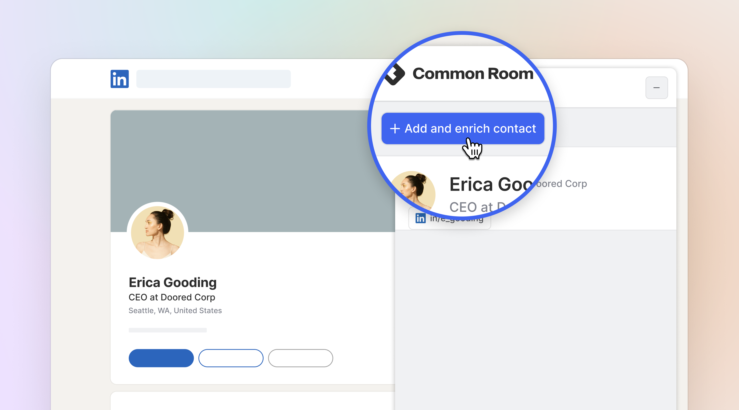 Image of contact enrichment