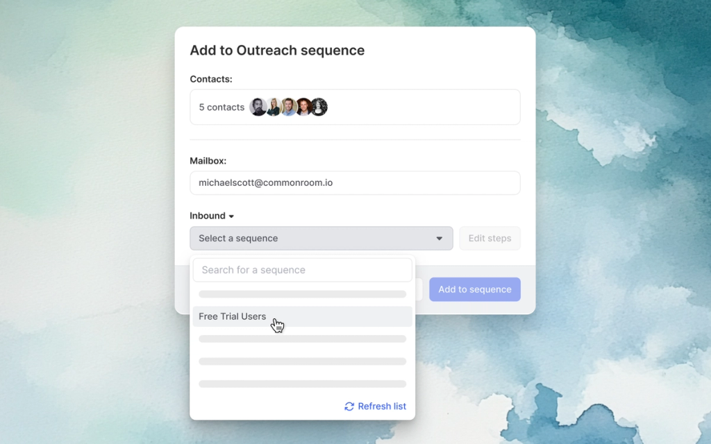 Image of sequence filtering