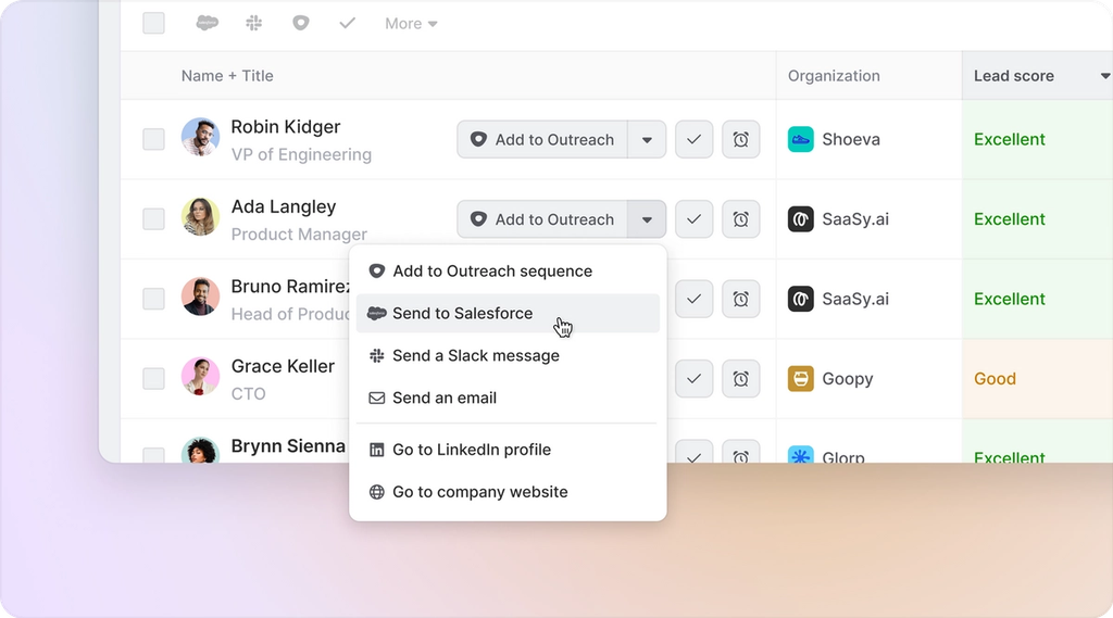 Image of Salesforce sync