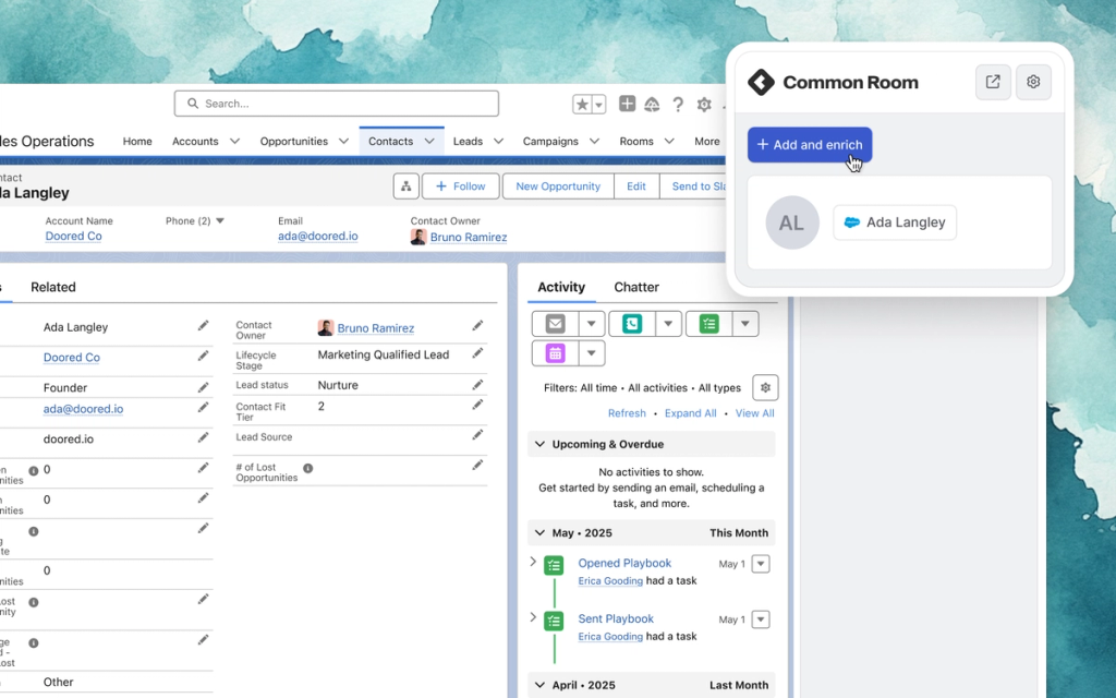 Image of Add and enrich functionality