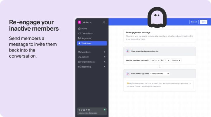 Re-engage your inactive members