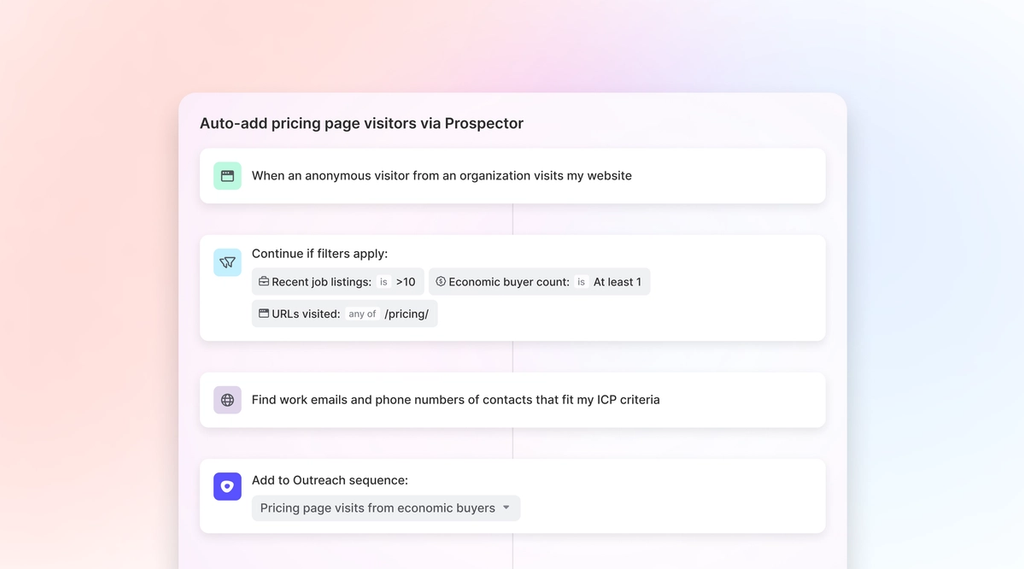 Image of Prospector workflow