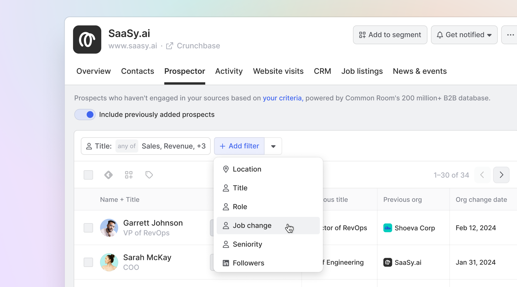 Image of Prospector filters