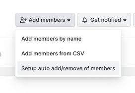 Automatically add/remove contacts from segments