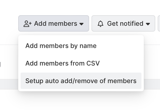 Automatically add/remove contacts from segments