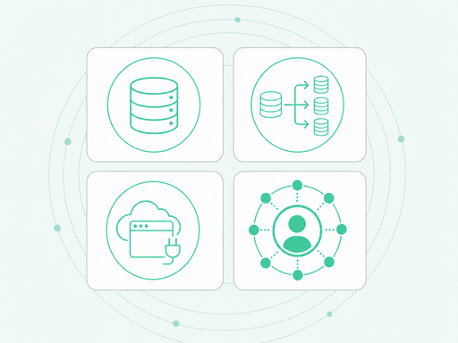 Four types of data enrichment companies: database providers, waterfall aggregators, CRM-native enrichment, and buyer-intelligence platforms