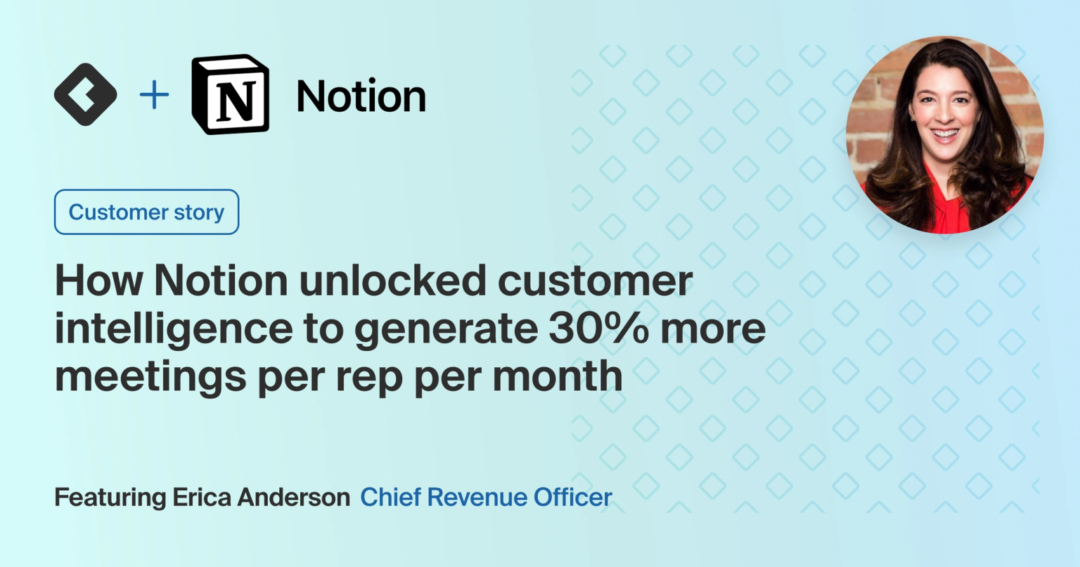 notion 2026: 100m users, 75% fortune 500, $400m... How Notion unlocked customer intelligence to generate 30% more meetings ...
