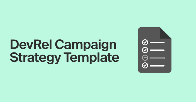 DevRel Campaign Strategy Template