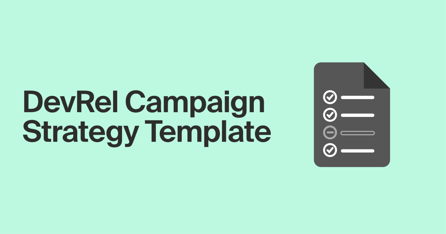 Devrel Campaign Strategy Template Common Room