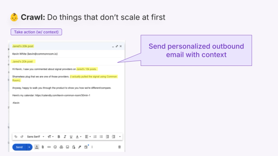 Image of email copy
