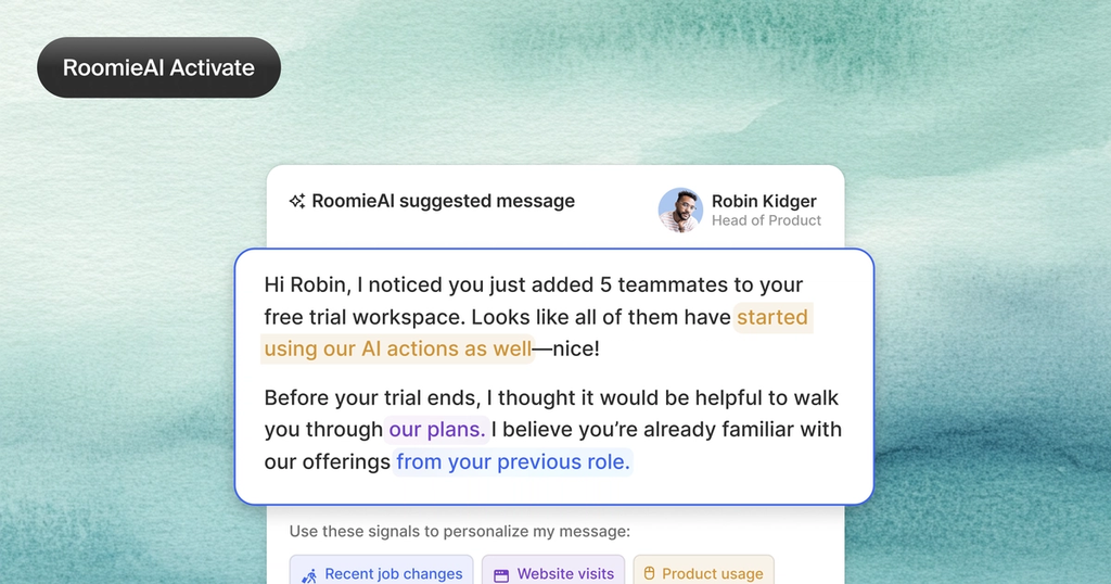 Image of RoomieAI Activate