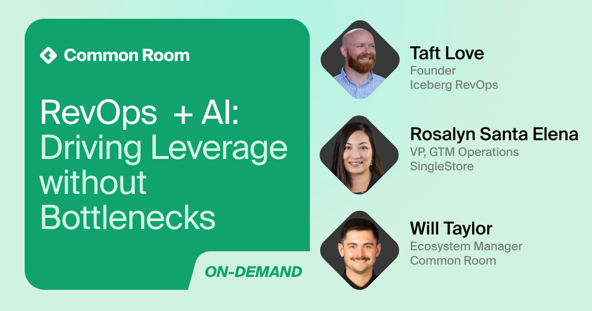 RevOps + AI: Driving Leverage Without Bottlenecks