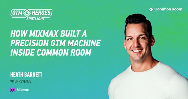 80% win rate, three daily tools, one platform: inside Mixmax's GTM architecture