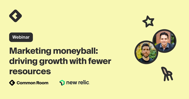 Blog title card with title: "Marketing moneyball: driving growth with fewer resources"