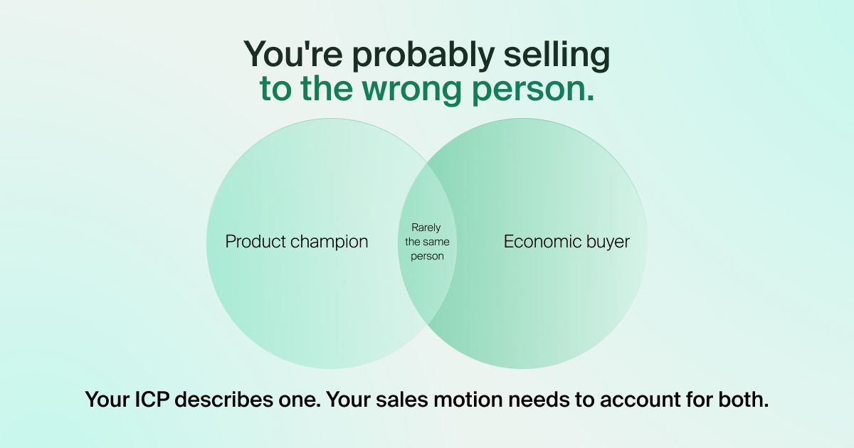 You're Probably Selling to the Wrong Person
