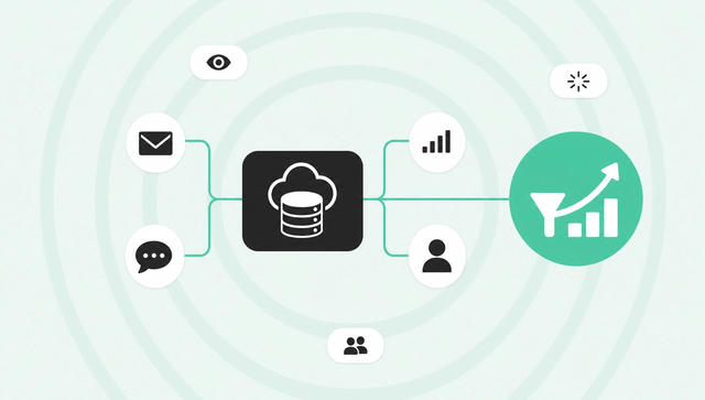 Salesforce CRM hub connected to GTM tools turning into pipeline