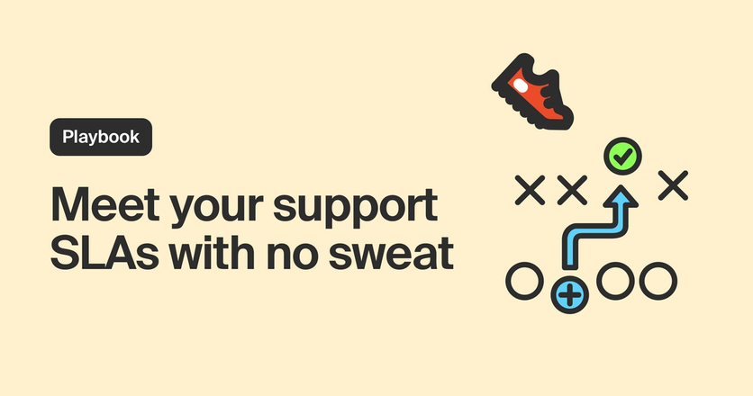 Meet your support SLAs with no sweat