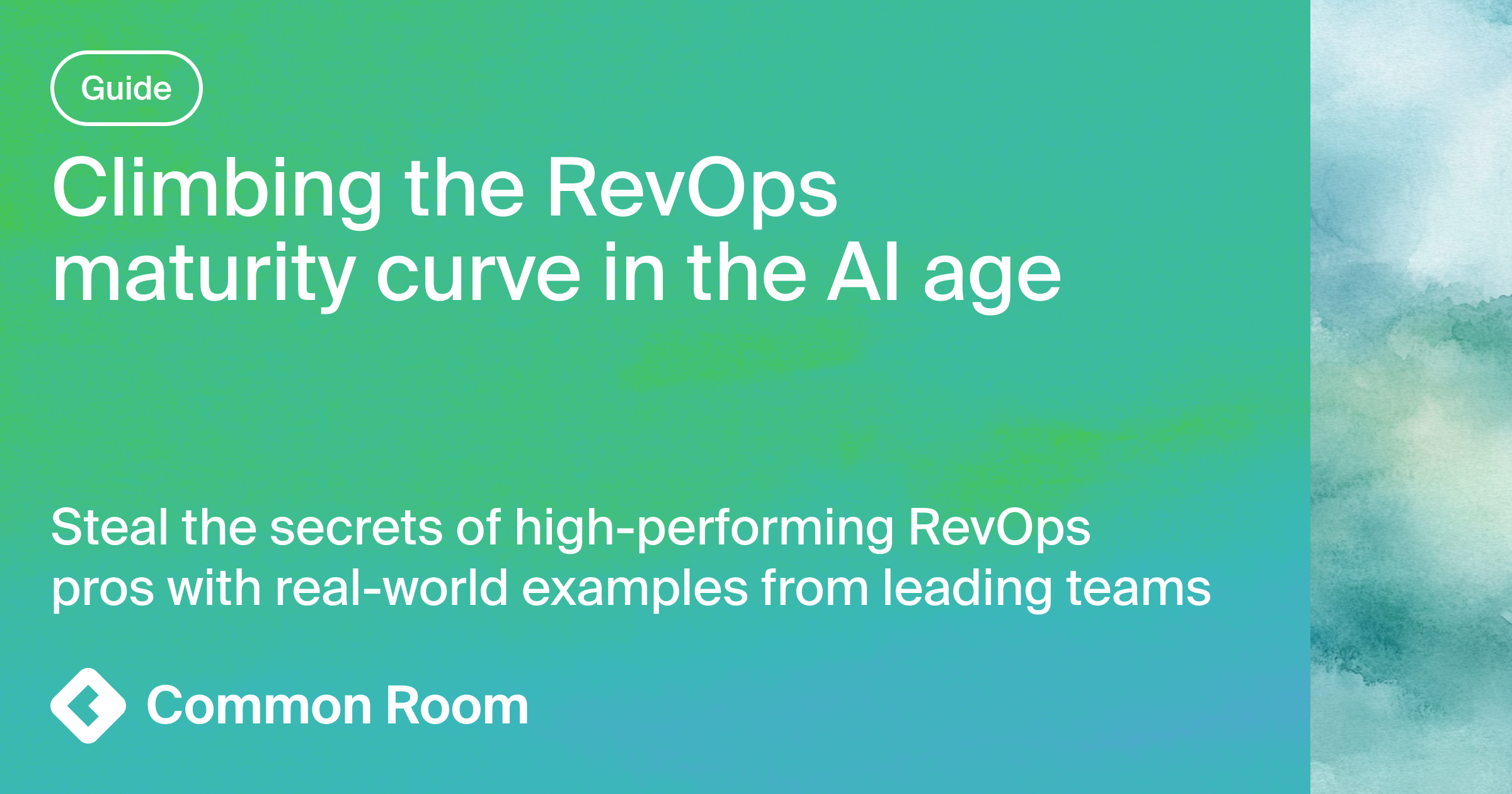 Climbing the RevOps maturity curve in the AI age